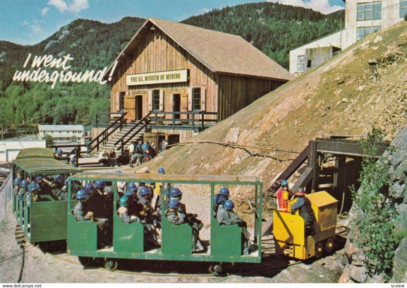 BRITIANNIA BEACH , B.C. , Canada , 1950-70s ; Museum of Mining