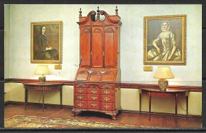 Rhode Island, Newport - John Brown House - Mahogany Secretary - [RI-147]