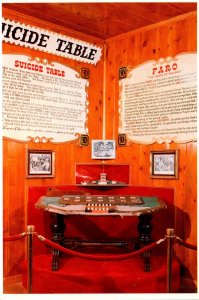 Nevada Virginia City Delta Saloon Suicide Table