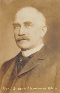 J11/ Columbus Ohio RPPC Postcard c1910 Governor Judson Harmon 221