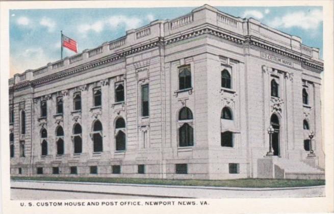 Virginia Newport News United States Custom House and Post Office