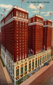 Illinois Chicago Palmer House Curteich