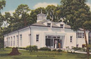 Florida Orange Park Moosehaven Administration and Community Building Curteich