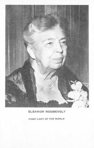 Eleanor Roosevelt First Lady of the world Political Unused 