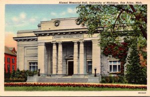 Michigan Ann Arbor Alumni Memorial Hall University Of Michigan Curteich