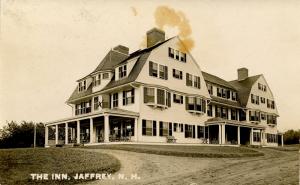 NH - Jaffrey. The Inn (Shattuck).   *RPPC (damaged card)