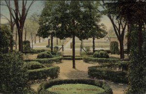 Camden South Carolina SC Holly Hedge Garden c1910 Postcard