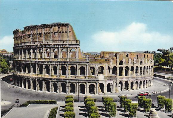Italy Roma Anfiteatro Flavio o Colosseo 1959