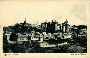 CPA Vitre Vue sur le Chateau FRANCE (1015998)