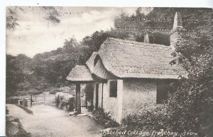 Gloucestershire Postcard - Thatched Cottage - Frenchay     DR414