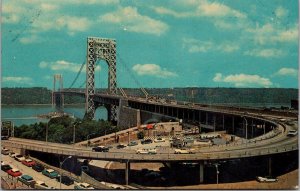 George Washington Bridge Between Fort Lee New Jersey & New York City