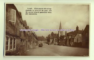 aj0196 - Lacock Church & Village , Wiltshire - postcard