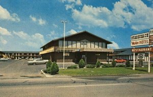 Lamar CO Stagecoach Motor Hotel Postcard Colorado US Highway 50-287