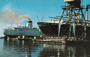 Mississippi Pascagoula Harbor Ships In For Repair