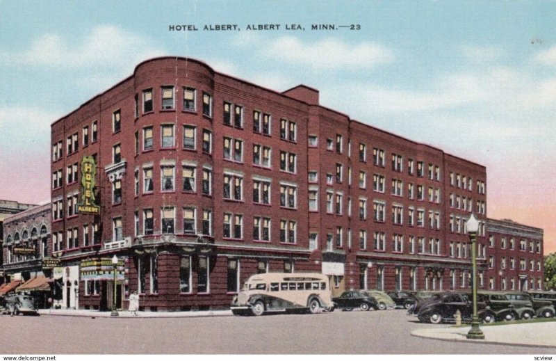 ALBERT LEA, Minnesota, 1930-40s; Hotel Albert