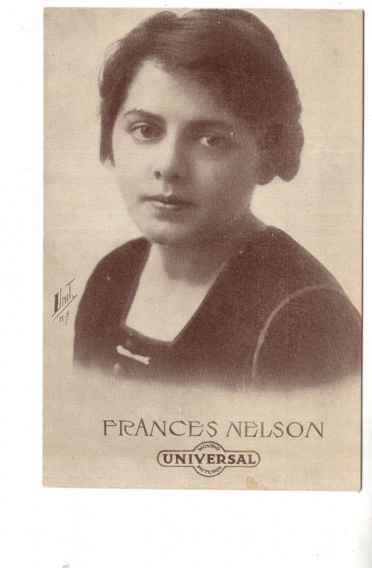 Frances Nelson, Universal, Actress, Silent Films