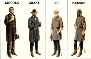 Leaders of the Civil War Postcard PC145