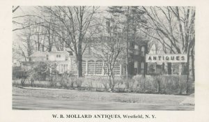 WESTFIELD, New York, 1950-60s; W.B. Mollard Antiques