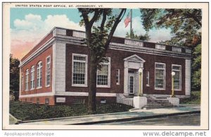 United States Post Office Saint Johnsbury Vermont 1945