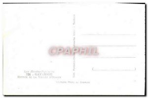 Old Postcard Gavarnie Entree De La Vallee D & # 39Ossoue