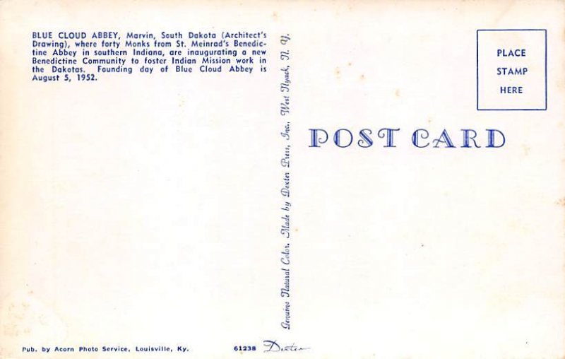 Blue Cloud Abbey Marvin, South Dakota SD