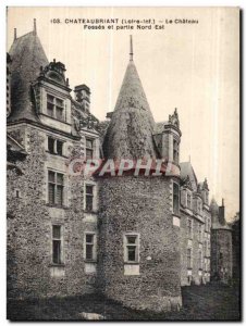 Old Postcard Chateaubriant Chateau tanks and part North East