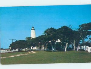 Unused Pre-1980 PARK SCENE Ocracoke - Outer Banks North Carolina NC G0465