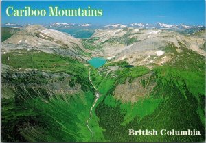 Cariboo Mountains British Columbia BC Aerial Unused Continental Postcard C10