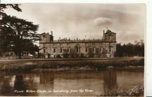 Wiltshire Postcard - Wilton House - Nr Salisbury from The River RP - Ref ZZ5430