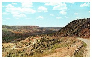 Postcard HIGHWAY SCENE Amarillo Texas TX AU0286