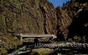 Big Thompson Canon - Estes Park, Colorado CO Postcard