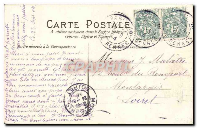 Old Postcard Paris Institut Pasteur Organic Chemistry