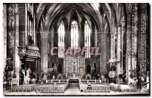 CPM Organ Perpignan Interior of Cathedral Saint Jean Baptiste