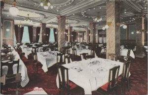 Postcard Dining Room Hotel Jermyn Scranton PA