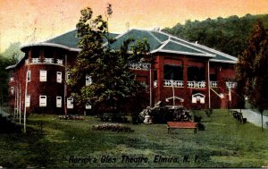 New York Elmira Rorick's Glen Theatre 1909