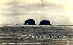 Real Photo - Twin Rocks - Tillamook Co, Oregon OR  