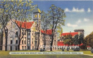 Horology Building & Bradley Hall - Peoria, Illinois IL  