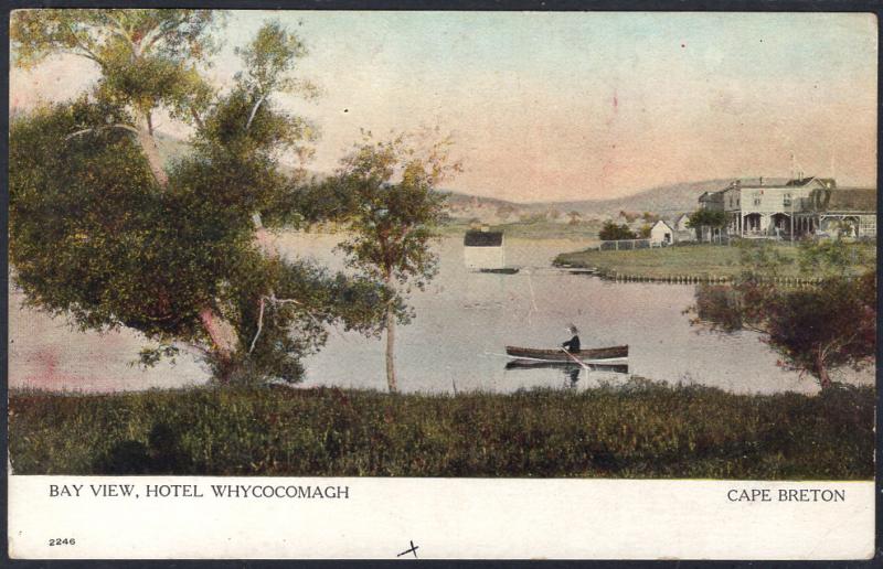 Bay View,Hotel,Whycocomach,Cape Breton,Nova Scotia,Canada