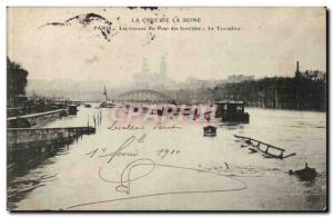 Paris Old Postcard Work on the Pont des Invalides Trocadero