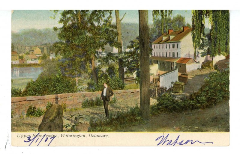 DE - Wilmington. Upper Brandywine Scene ca 1907