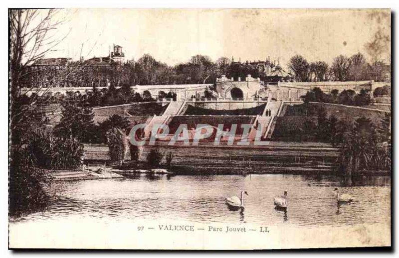 Old Postcard Valencia Park Jouvet