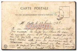 Postcard Old St Pierre Surname
