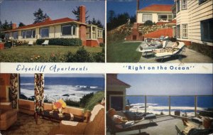 Taft Oregon OR Motel Vintage Postcard