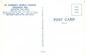 13453  New Jersey Wildwood     Ed Zaeberer's Anglesea Restaurant