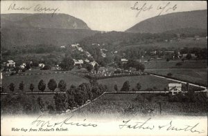 Delaware Water Gap PA From Rinehart's Outlook c1905 Postcard