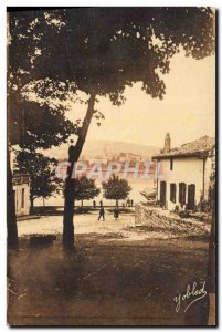 Old Postcard Hendaye The ol SPANISH village Fotnarabie saw the debarcadere d ...