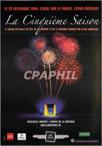 Modern Postcard The September 25, 2004 on the Square presents the EPAD La Cin...