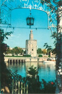 Postcard Spain Sevilla Torre del Oro