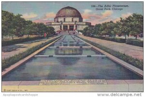 The Adler Planetarium Grant Park Chicago 1949