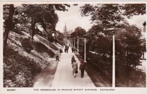 Scotland Edinburgh The Promenade In Princes Street Gardens Photo